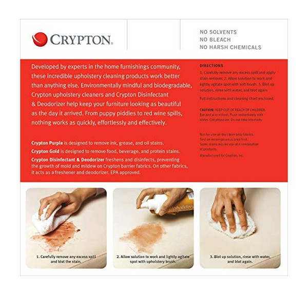 Crypton Upholstery Stain Remover Kit