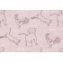 Ellen Degeneres Happy Animals Printed Cotton Drapery Fabric in Parchment 