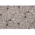 Richloom Solarium Talia Printed Polyester Outdoor Fabric in Noir 