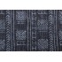 Genevieve Gorder Mali Mud Cloth Printed Polyester Outdoor Fabric in Indigo 