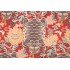 Kaufmann Tiger Eye Printed Cotton Drapery Fabric in Blaze 