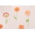Thibaut Picking Flowers F96104 Printed Cotton Drapery Fabric in Brights on White 