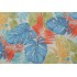 Tommy Bahama Batik Leaves Printed Polyester Outdoor Fabric in Sailor 