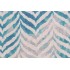 Covington Tanzania Printed Linen Blend Drapery Fabric in Surf 