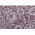 Stof France Montsegur Printed Cotton Drapery Fabric in Marsala 