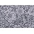 Stof France Montsegur Printed Cotton Drapery Fabric in Anthracite 