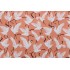 Novogratz Block Cranes Printed Polyester Outdoor Fabric in Coral 