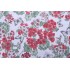 Stof France Geranium Printed Cotton Drapery Fabric in Rouge 