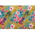 Stof France Ahuna Printed Cotton Twill Drapery Fabric in Moutarde 