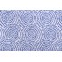Premier Prints Cecil-Slub Canvas Printed Cotton Drapery Fabric in Commodore Blue 