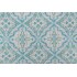Kelly Ripa Home Seen & Heard Printed Cotton Drapery Fabric in Seaglass 