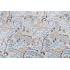 Thom Filicia Printed Linen Drapery Fabric in Bluebell for Kravet CLOSEOUT
