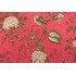 Anna French Rye F93341 Printed Cotton Drapery Fabric in Pink for Thibaut 