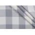 Charleston Check Woven Solution Dyed Acrylic Outdoor Fabric in Slate Grey