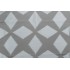Grey Watkins Polygon Drapery Fabric in Aqua for Scalamandre