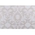 Thibaut Anita Damask F98635 Printed Drapery Fabric in White on Natural