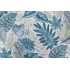 Stof France Farafa Printed Cotton Drapery Fabric in Bleu 
