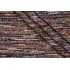 Boho Woven Chenille Upholstery Fabric in Licorice 