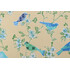 PK Lifestyles Tweet Toile Printed Polyester Outdoor Fabric in Sunshine 