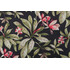 PK Lifestyles Orchid Valley Printed Polyester Outdoor Fabric in Ebony 