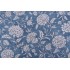 Magnolia Home Basanti Printed Cotton Drapery Fabric in Navy 