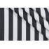 SunReal Patio Stripe Woven Solution Dyed Acrylic Outdoor Fabric in Black 
