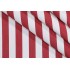 SunReal Patio Stripe Woven Solution Dyed Acrylic Outdoor Fabric in Crimson Red 