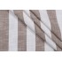 Bella Dura Bistro Stripe Woven Polyolefin Outdoor Fabric in Toffee 