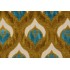 Hamilton Grenoble Grois Point Upholstery Fabric in Blue/Green 