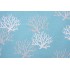 Premier Prints Isadella Slub Drapery Fabric in Coastal Blue