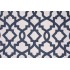 Premier Prints Sheffield Printed Cotton Drapery Fabric in Premier Navy
