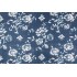 Premier Prints Lenore - Luxe Printed Luxe Polyester Outdoor Fabric in Zaffre