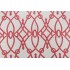 Braemore Fioretto Printed Linen Drapery Fabric in Scarlet 