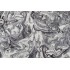 HGTV Home Marbleized Printed Cotton Drapery Fabric in Zinc 