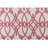 Braemore Fioretto Printed Linen Drapery Fabric in Scarlet 