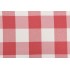 Hamilton Metro Check Woven Upholstery Fabric in Red 