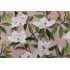 Lacefield Magnolia Printed Cotton Drapery Fabric in Pink
