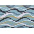 Robert Allen Ribbon Line Printed Drapery Fabric in Rain 