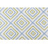 Thibaut Kozar Printed Linen Blend Drapery Fabric in Blue & Green F94924