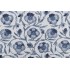 P Kaufmann Pondicherry Trail Printed Cotton Linen Drapery Fabric in Blue Clay 