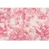 Kaufmann Jardin Animalier Printed Cotton Drapery Fabric in Cerise