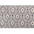PK Lifestyles Ikat Stitchery Embroidered Drapery Fabric in Shadow