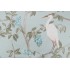 Covington Heron Printed Cotton Drapery Fabric in 545-Mineral 