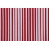 Magnolia Home Polo Stripe Printed Cotton Drapery Fabric in Scarlet 