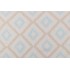 Thibaut Carole F99189 Printed Linen Blend Drapery Fabric in Beige and Aqua 