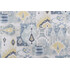Magnolia Home Jambi Printed Drapery Fabric in Tide