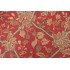 Thibaut Denmark F96032 Printed Cotton Blend Drapery Fabric in Red and Cream