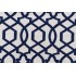 Iman Home Sultana Lattice Flocked Drapery Fabric in Luna