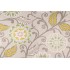 HGTV Home Urban Blossoms Printed Cotton Drapery Fabric in Platinum