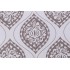Robert Allen Dwell Studios Ogee Printed Cotton Drapery Fabric in Brindle 